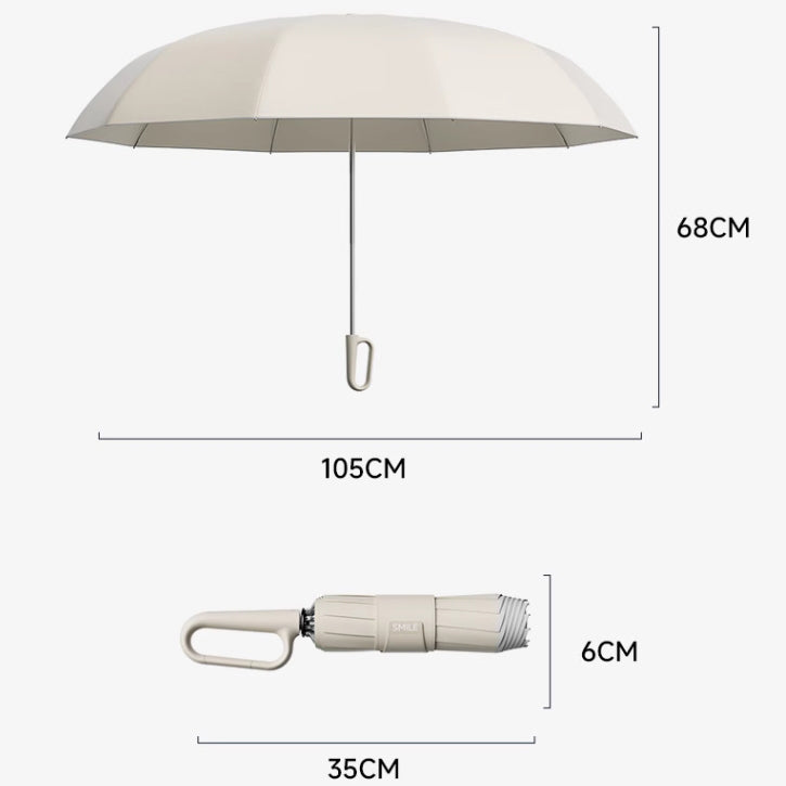 Blush Rain Weather Umbrella